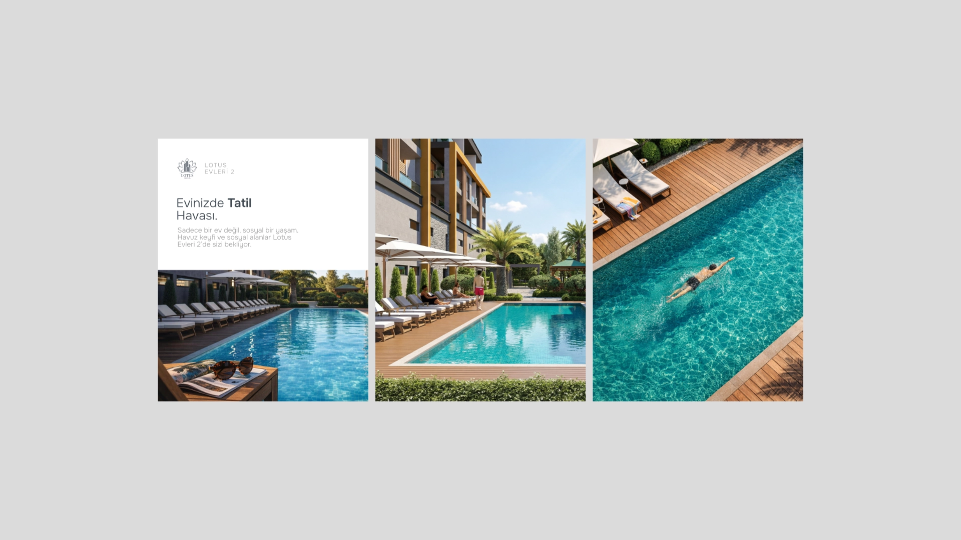 Evinizde Tatil Havası Pools